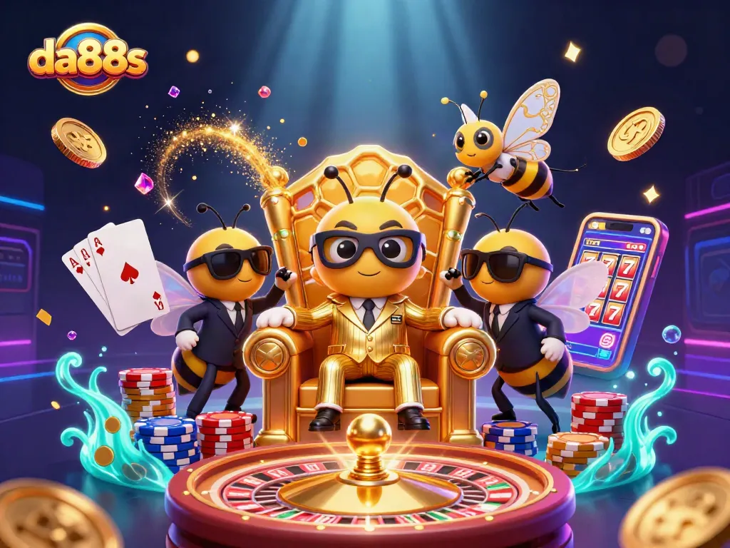 Play exciting games at da88s with buzzing casino excitement and vibrant atmosphere