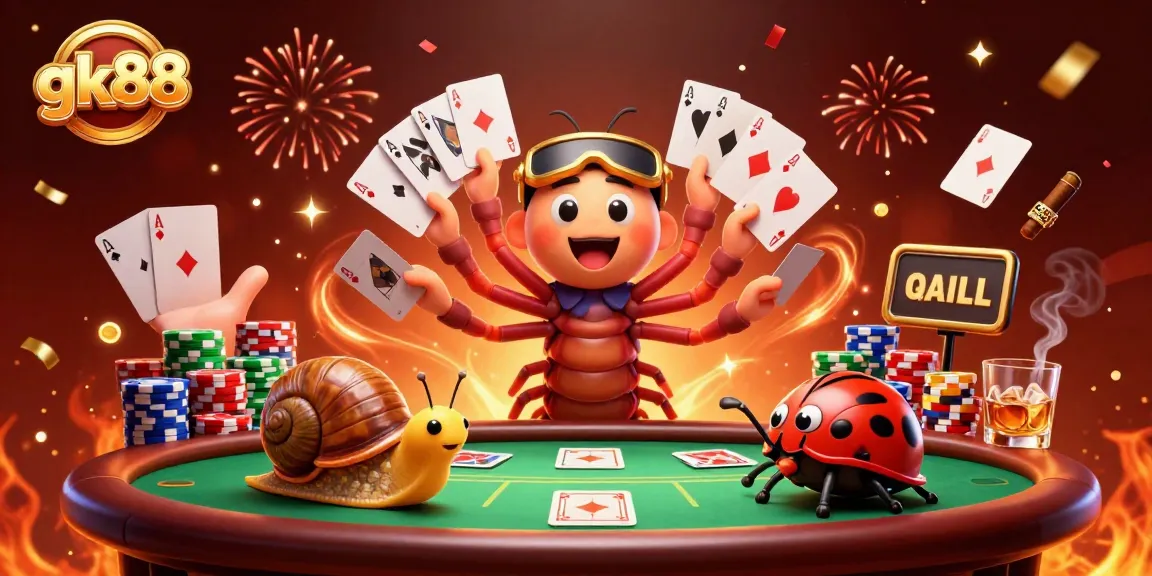 Engage with excitement on gk88, featuring a vibrant casino scene with animated characters and gaming elements.