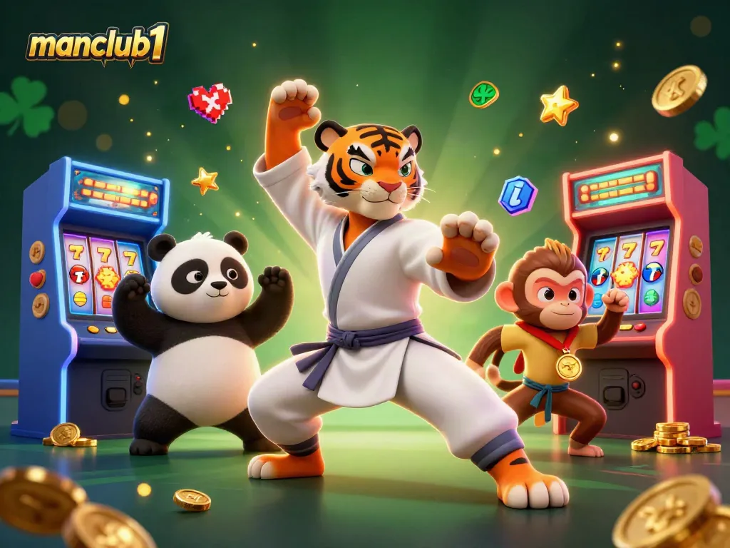 Experience winning gameplay action at manclub1 with vibrant slots and engaging characters.