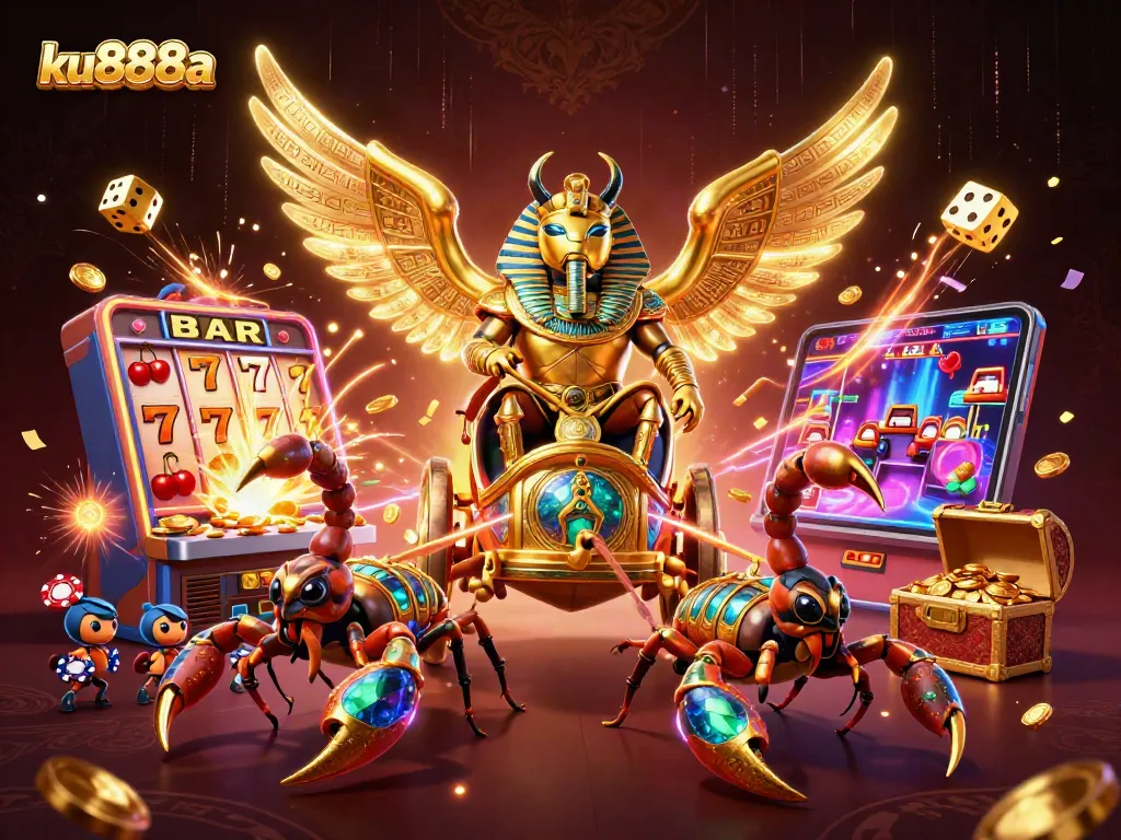 Experience thrilling slots with ku888a's captivating games and exciting jackpot opportunities.