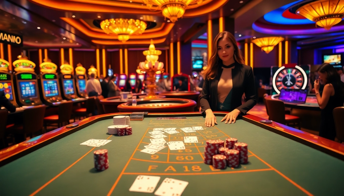 FABET offers an exciting live casino experience with dealers and thrilling games.
