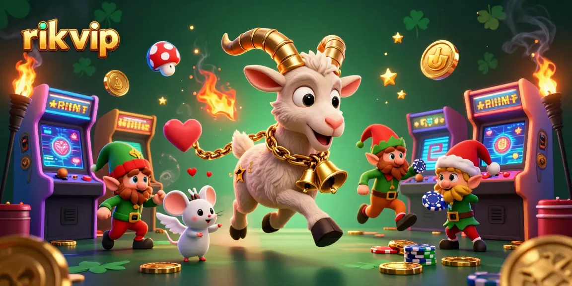 Play at rik vip with Krampus and gremlins in a vibrant holiday-horror casino
