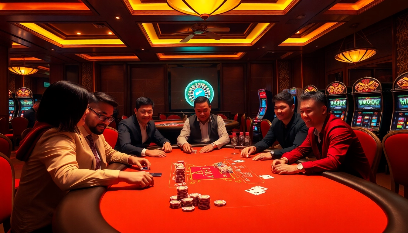 Experience the excitement of u888 at a luxurious casino table with chips and cards.