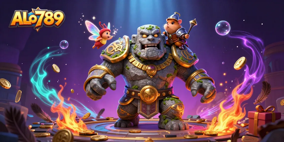 ALo789 immerses players in an action-packed cockfighting arena with magical elements and vibrant gameplay.