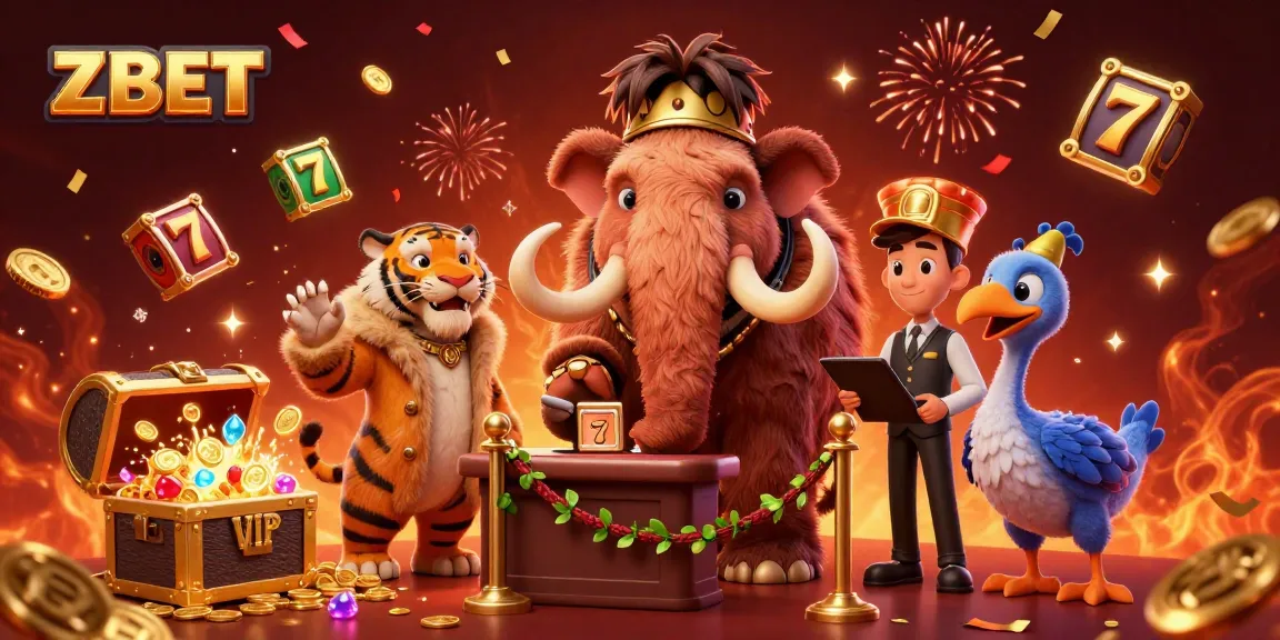 ZBET offers a vibrant casino experience featuring engaging characters and dynamic gaming elements.