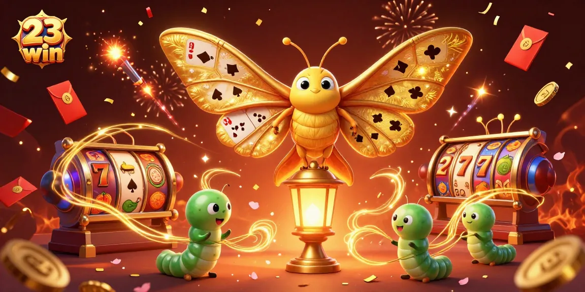 Experience thrilling play at 23 win with a vibrant casino illustration showcasing exciting slot elements.