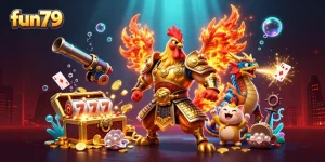 Experience fun79's vibrant online casino with dynamic gaming elements and thrilling character interactions.