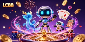 Engage with exciting gaming moments at LC88 with a dynamic casino scene filled with brilliant rewards.